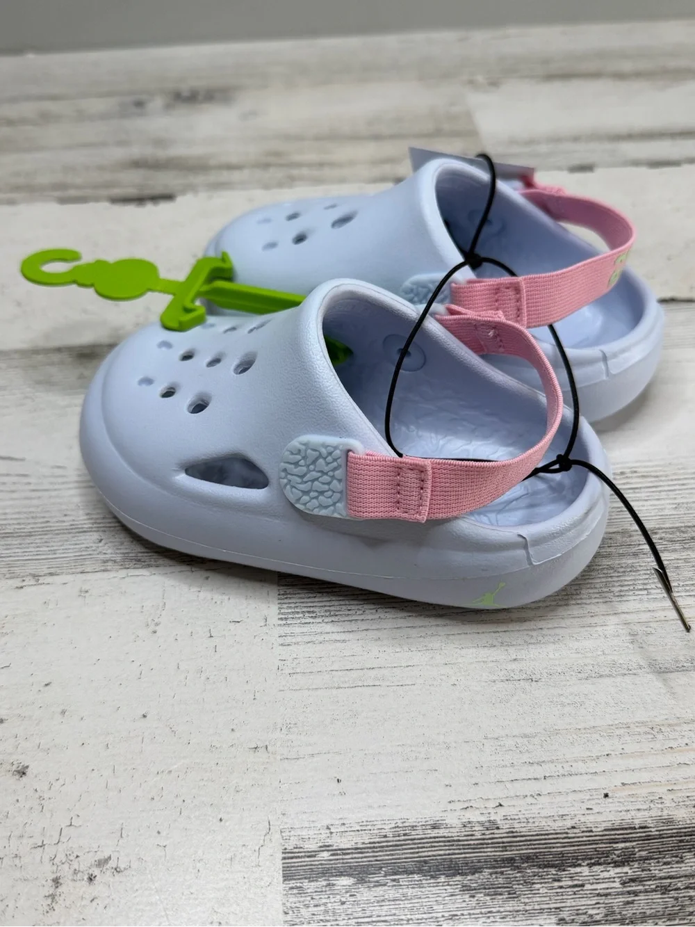 Jordan Hydrip TD 6C Half Blue Pink Vapor Green Toddler Shoes HF5983-403 NWT